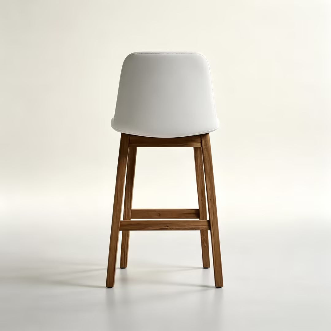 Aubrey Leather Counter Stool