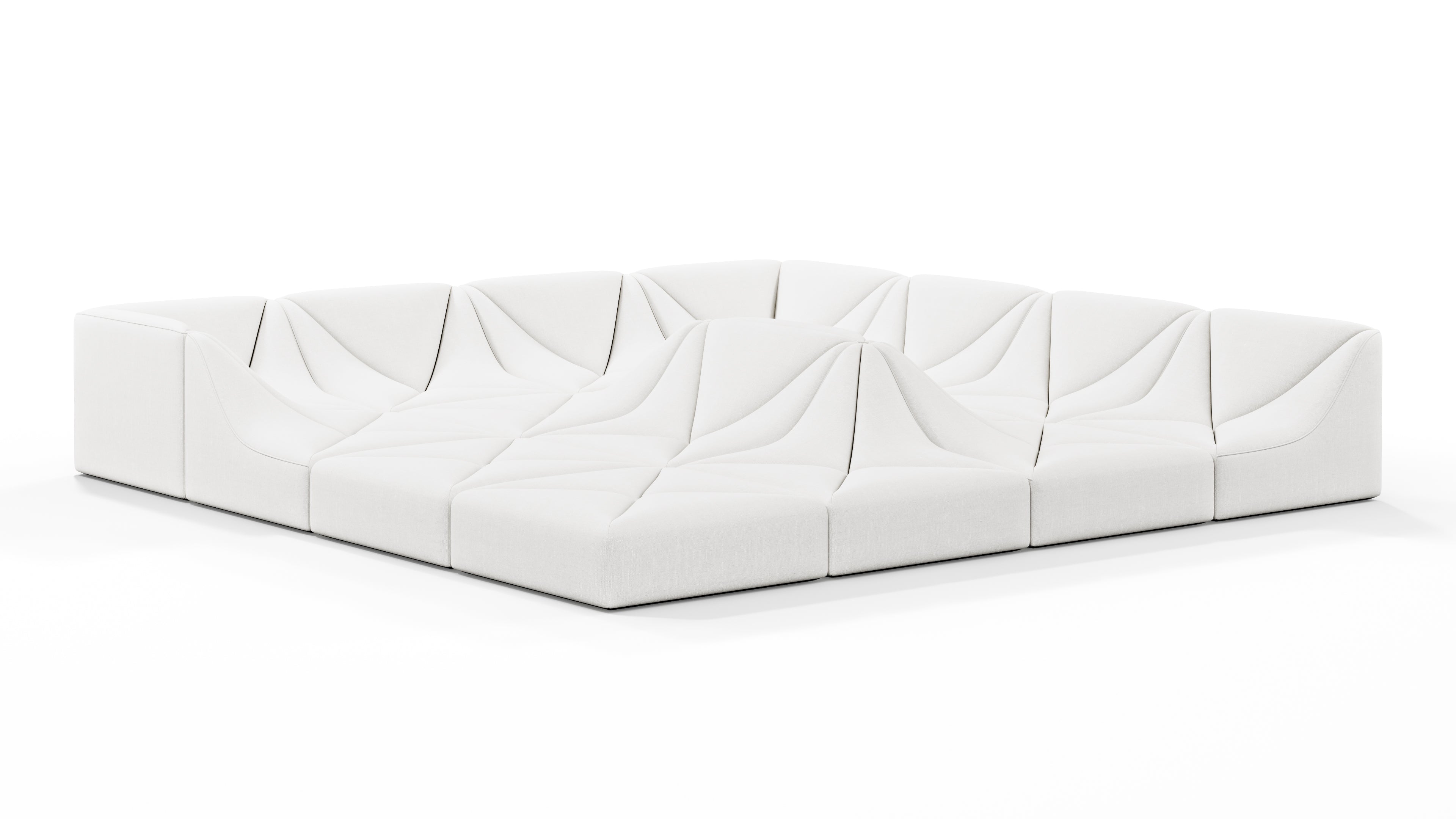 Elegant Dune corner sofa with solid wood frame and high-resilience foam, ideal for contemporary home interiors.