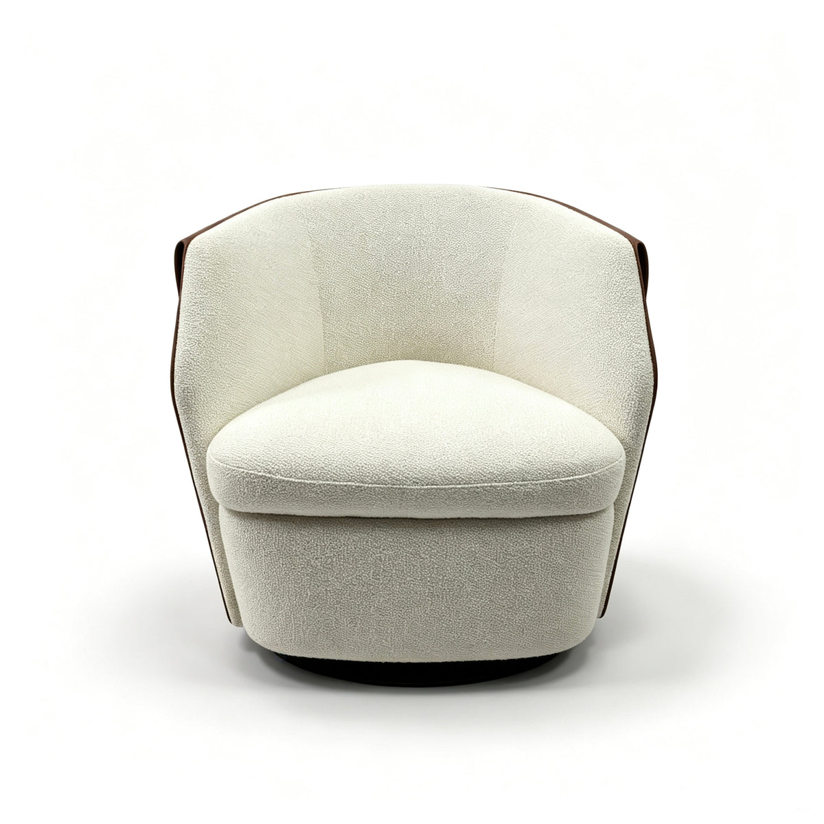 Modern Italian Ozzy Swivel Armchair