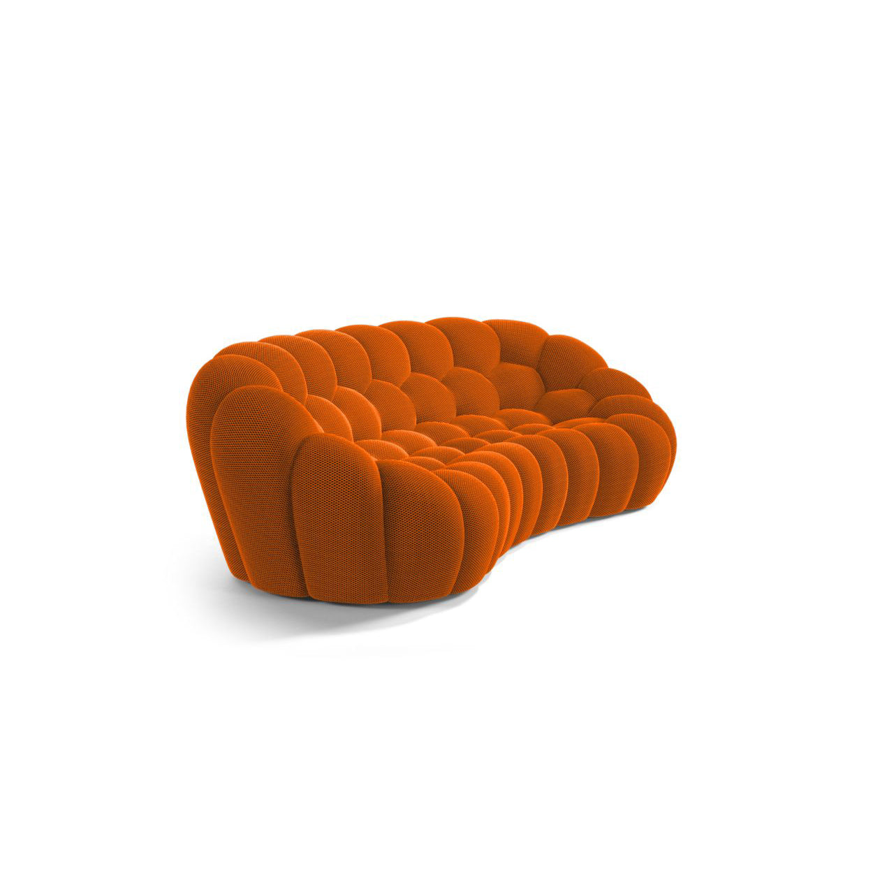 Sacha Lakic designed bubble sofa, blending natural forms with cutting-edge design.