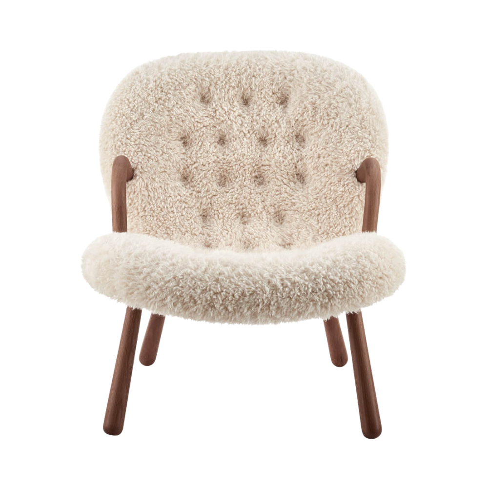 Stylish Arctander Clam Chair for Modern Living Spaces