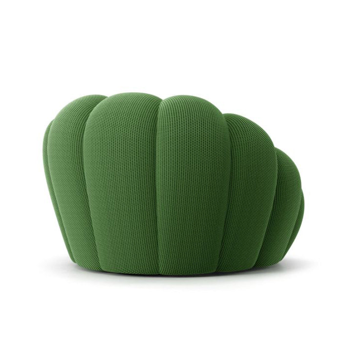 Comfortable sofa chair by Pierre Paulin, ideal for adding a touch of luxury to any room.