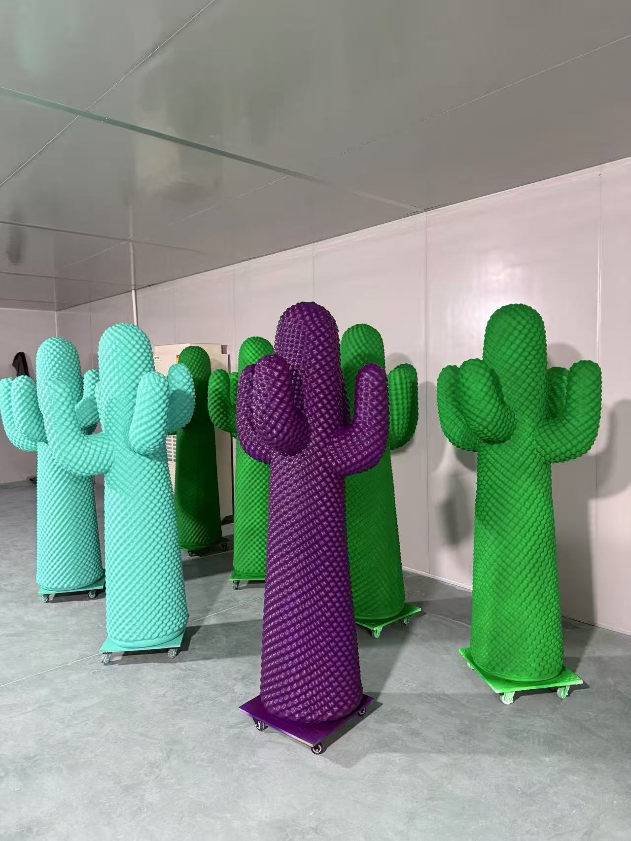 Another Green Cactus Clothes Hanger Rack