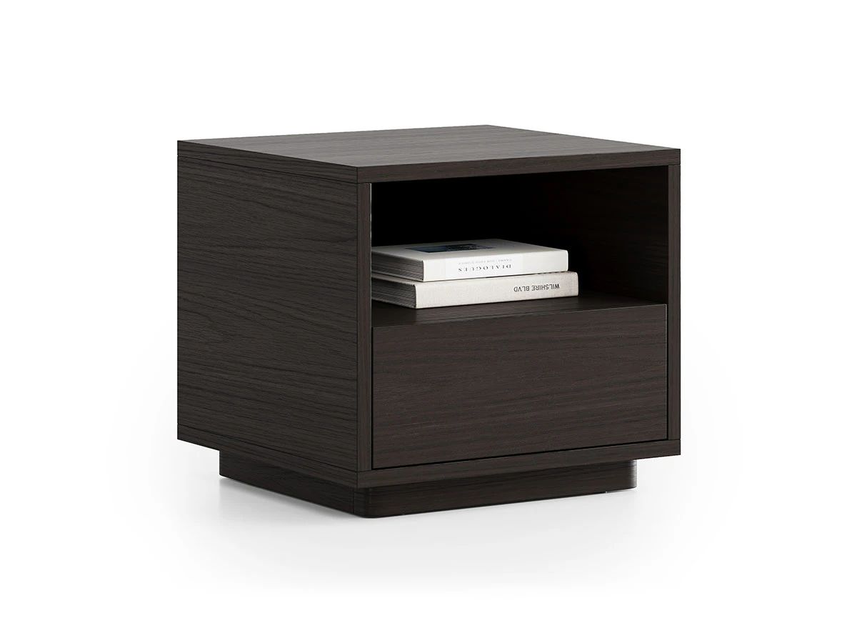 Bauhaus-Inspired Open Shelf Bedside Table