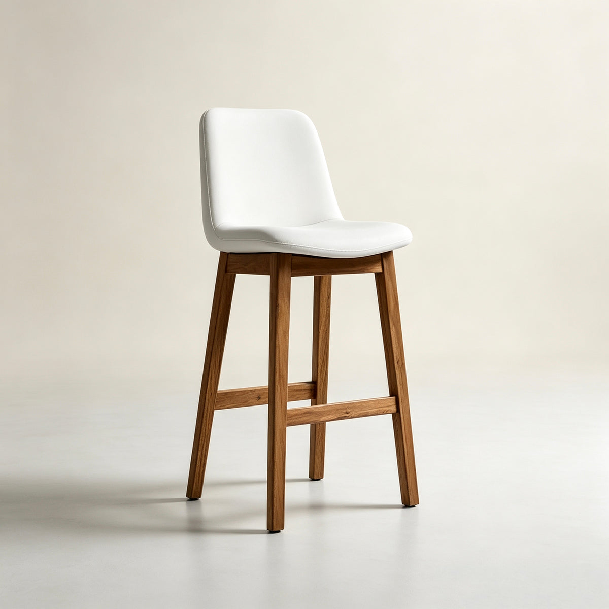 Aubrey Leather Counter Stool