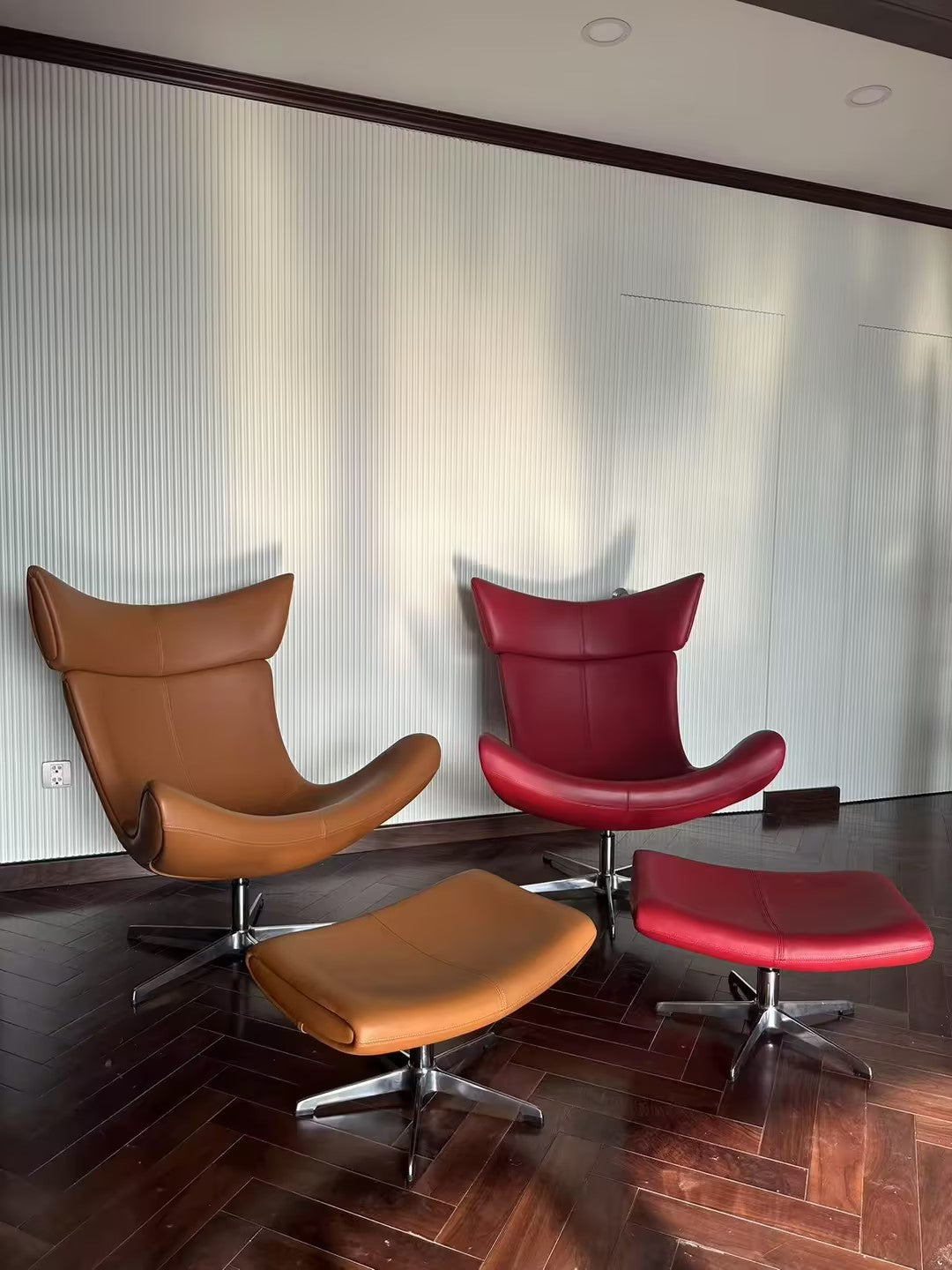 Imola Chair & Ottoman Set