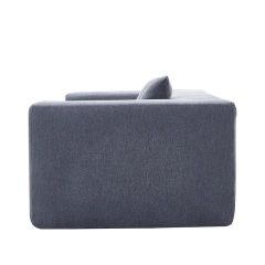 Compressed Modular Grey Sectional Sofa | Vintara Design – Versatile L-Shaped Couch