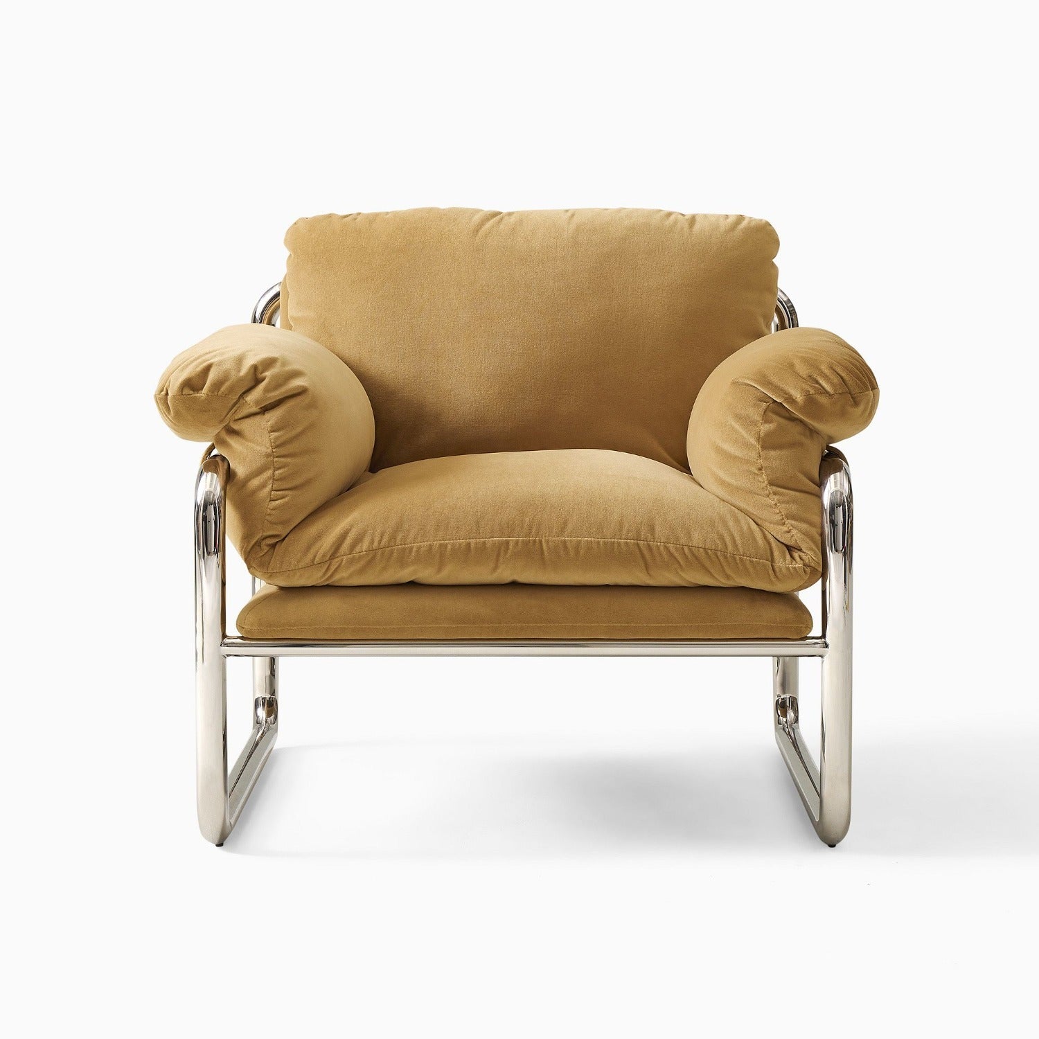 Vintara Design Mid-Century Modern Industrial Lounge Chair
