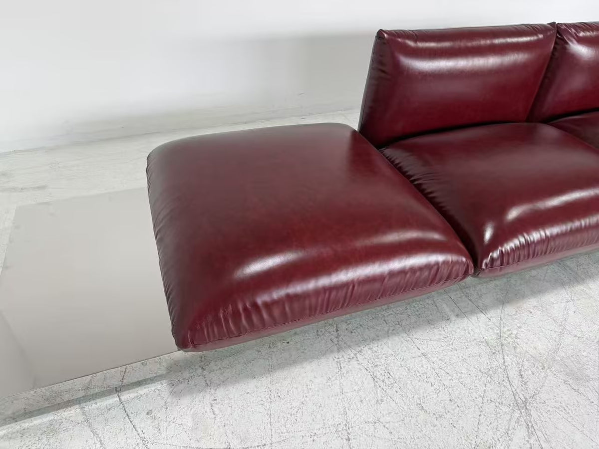 Le Mura Modular Leather Sofa