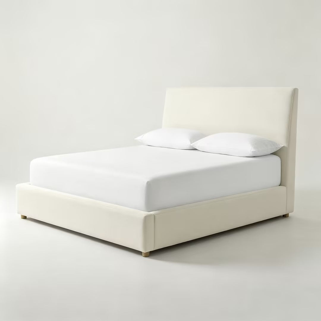 Clyde Upholstered Low Platform Bed
