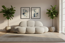 The Cloud White Boucle 3-Seater Sofa