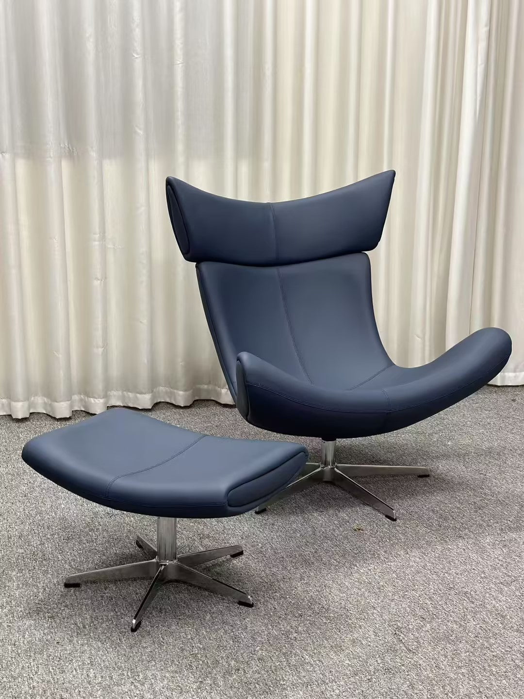 Imola Chair & Ottoman Set