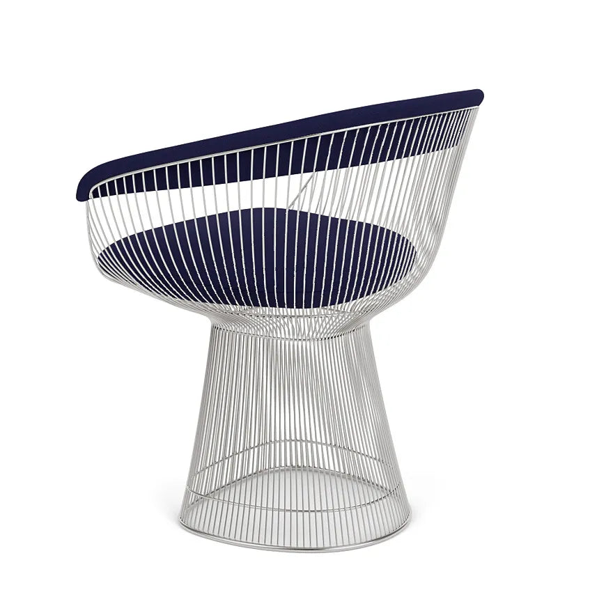 Sophisticated Warren Platner lounge chair, combining elegance with functionality.