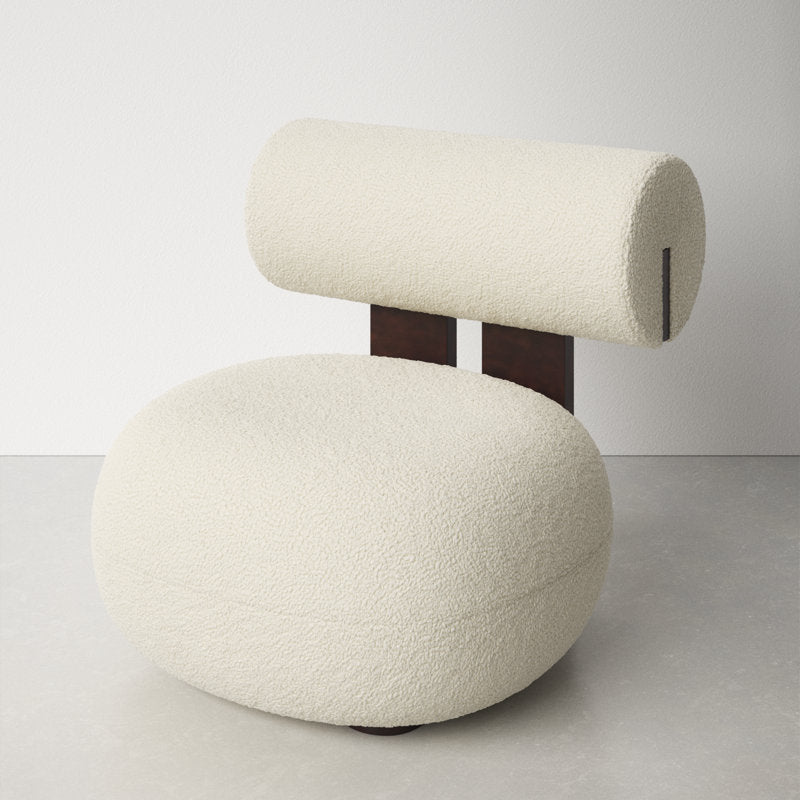 Eliot Slipper Chair 27.6" - Modern Minimalist Lounge