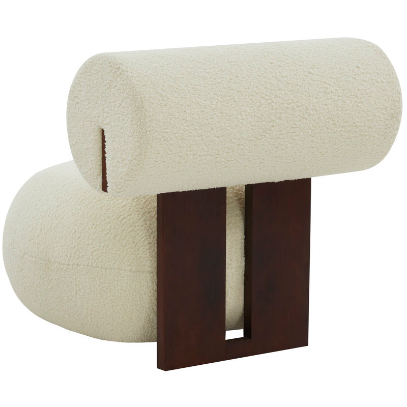 Eliot Slipper Chair 27.6" - Modern Minimalist Lounge