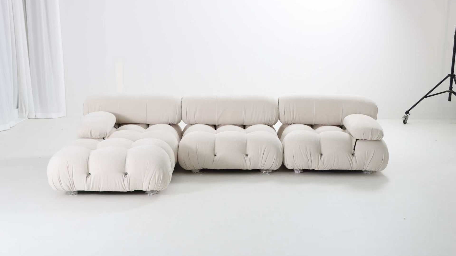 - Timeless Design Sofa & Ottoman Set for Living Room/Bedroom