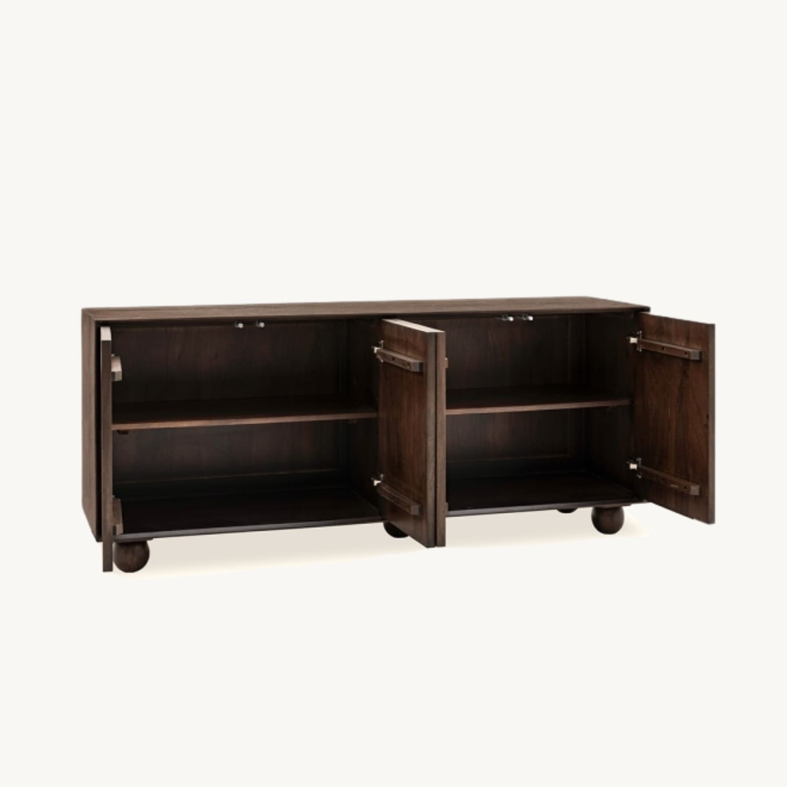 166×45×70cm Arka Sideboard with Ball Feet