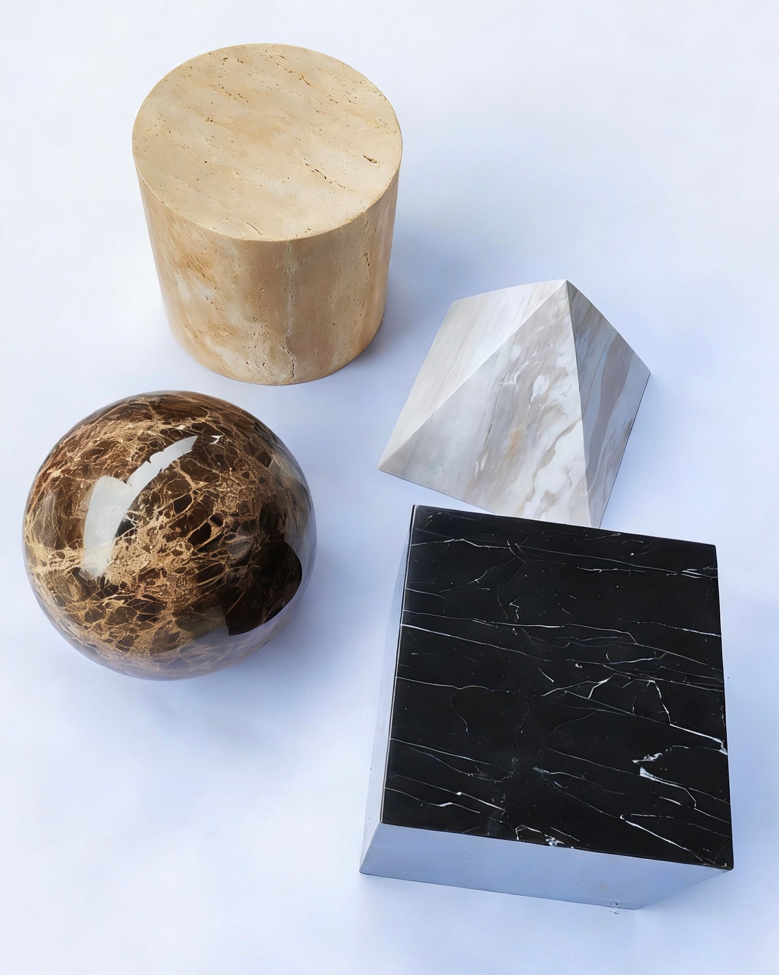 Solange Mixed Stone Coffee Table