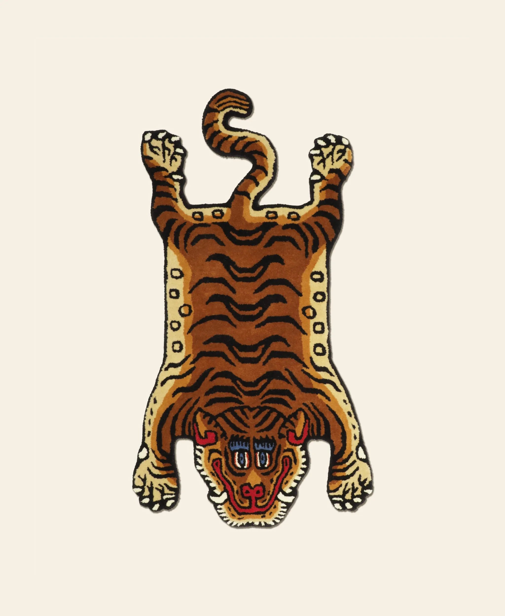 Stylish Bongusta Burma Tiger Rug, designed in Denmark for modern interiors.