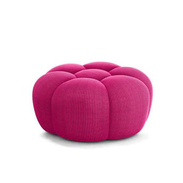 Elegant curve of Pierre Paulin's Bubble Sofa, providing both luxury and comfort in a stylish package.