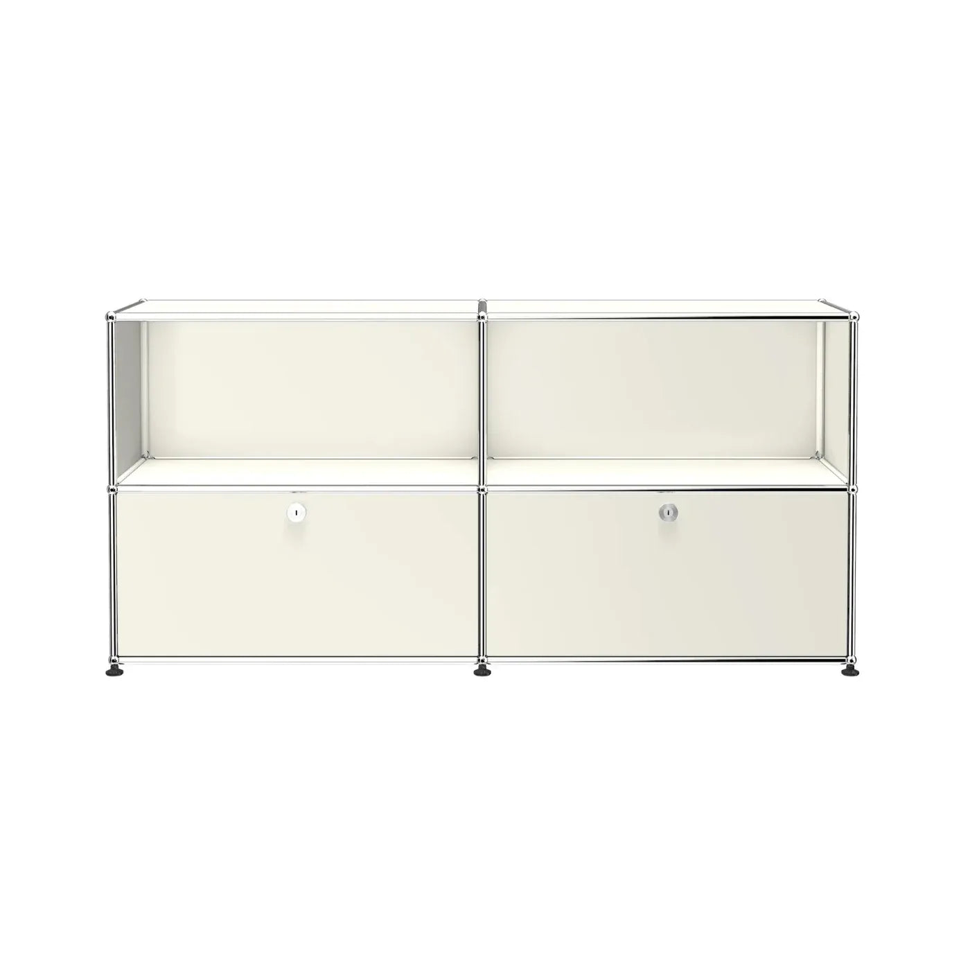 Sleek modular storage cabinets for modern office furniture