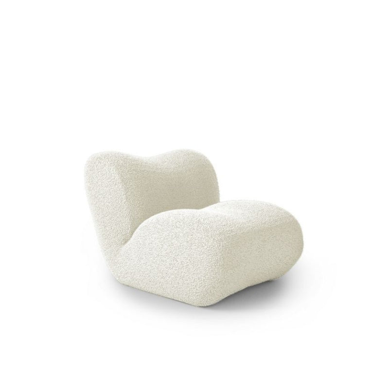 HUBBA Armchair, Ecru Fabric