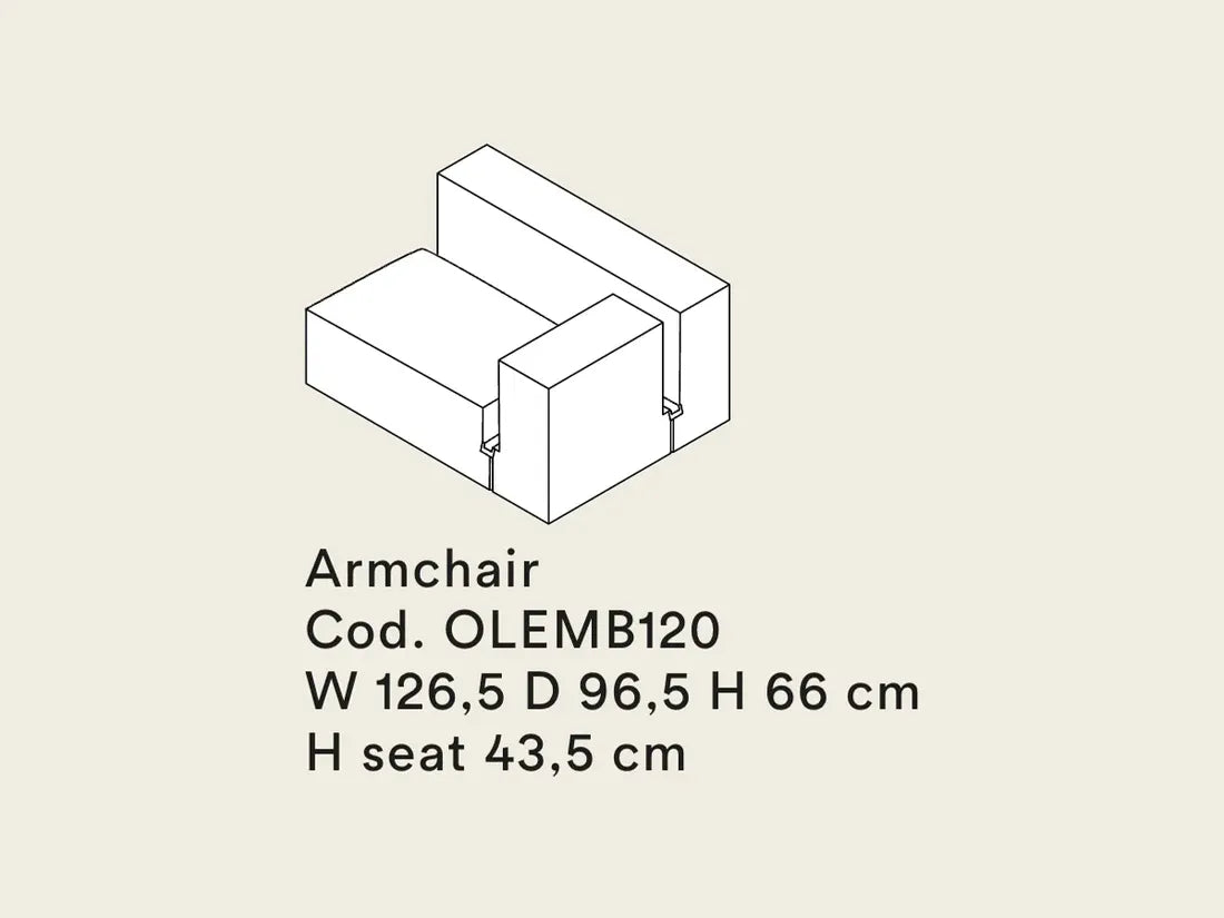 Le Mura Modular Sofa with a blend of style and comfort