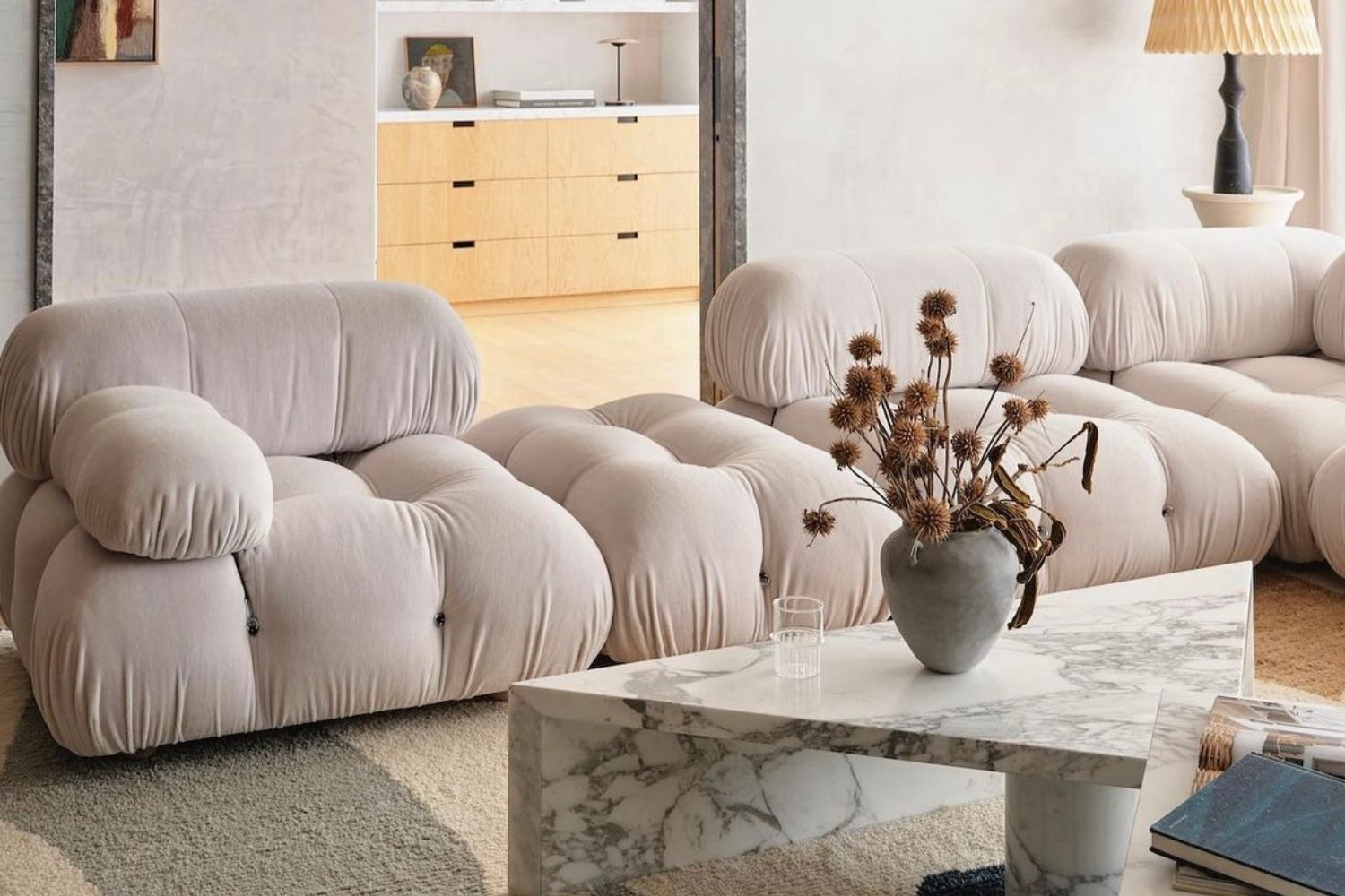 Mario Bellini Camaleonda Sofa for Apartment Living Room