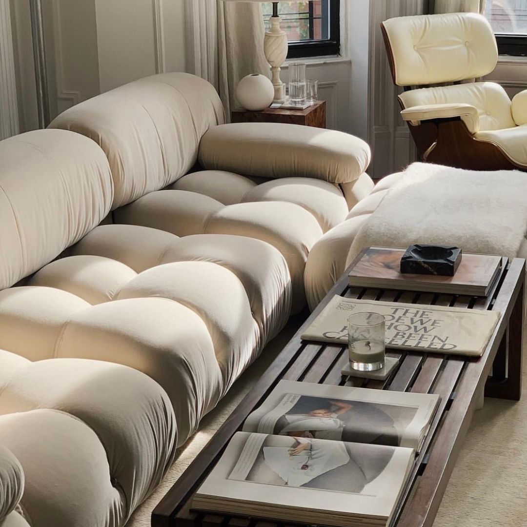 Stylish Bellini couch, a versatile and timeless addition to your living space.