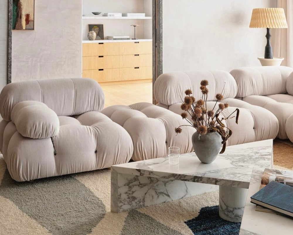 Sophisticated couch Mario Bellini, combining comfort with prestigious design.