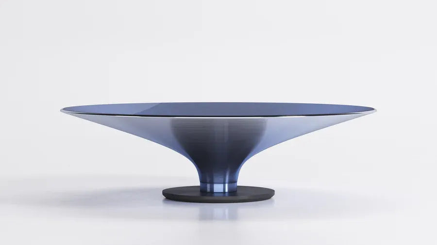 Modern Ovni Up coffee table, adding dynamic visual effects to your living space.