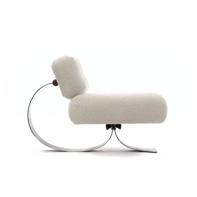 Oscar Niemeyer designed Alta Lounge Chair and Ottoman set