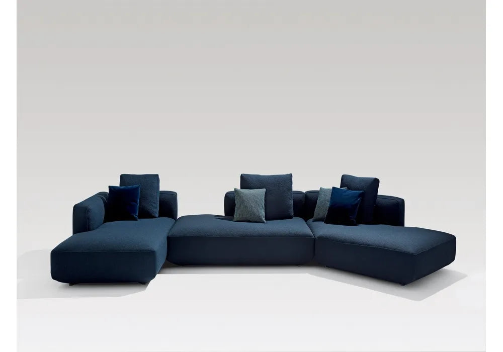 Contemporary Pianoalto Zanotta Sofa with modular design