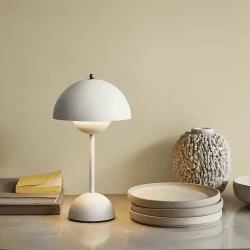 Elegant Scandinavian Mushroom Lamp for modern living room decor