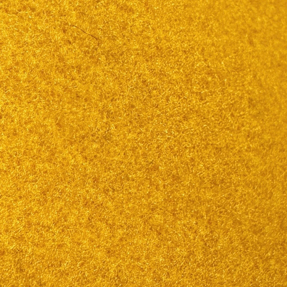 Sun Yellow Cashmere Fabric for Mid-Century Modern Custom Furniture