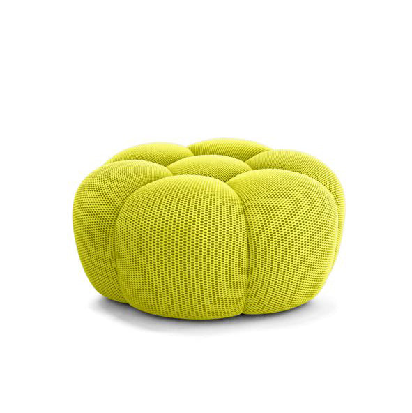 Luxurious Sacha Lakic Bubble Sofa with custom stretch fabric, perfect for contemporary interiors.