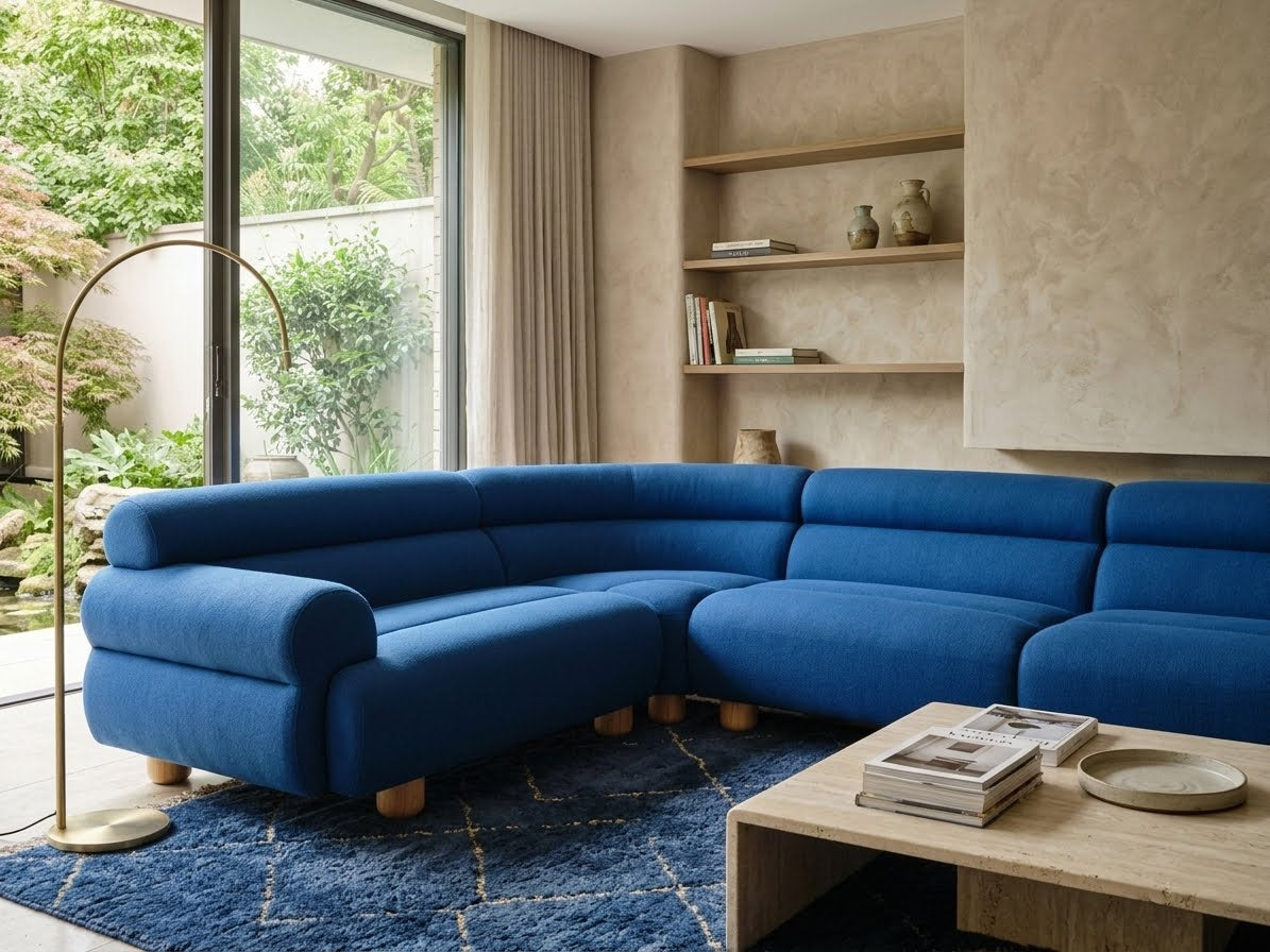Jardan Valley Sofa Replica | Custom Organic Shaped Cloud Sectional Couch