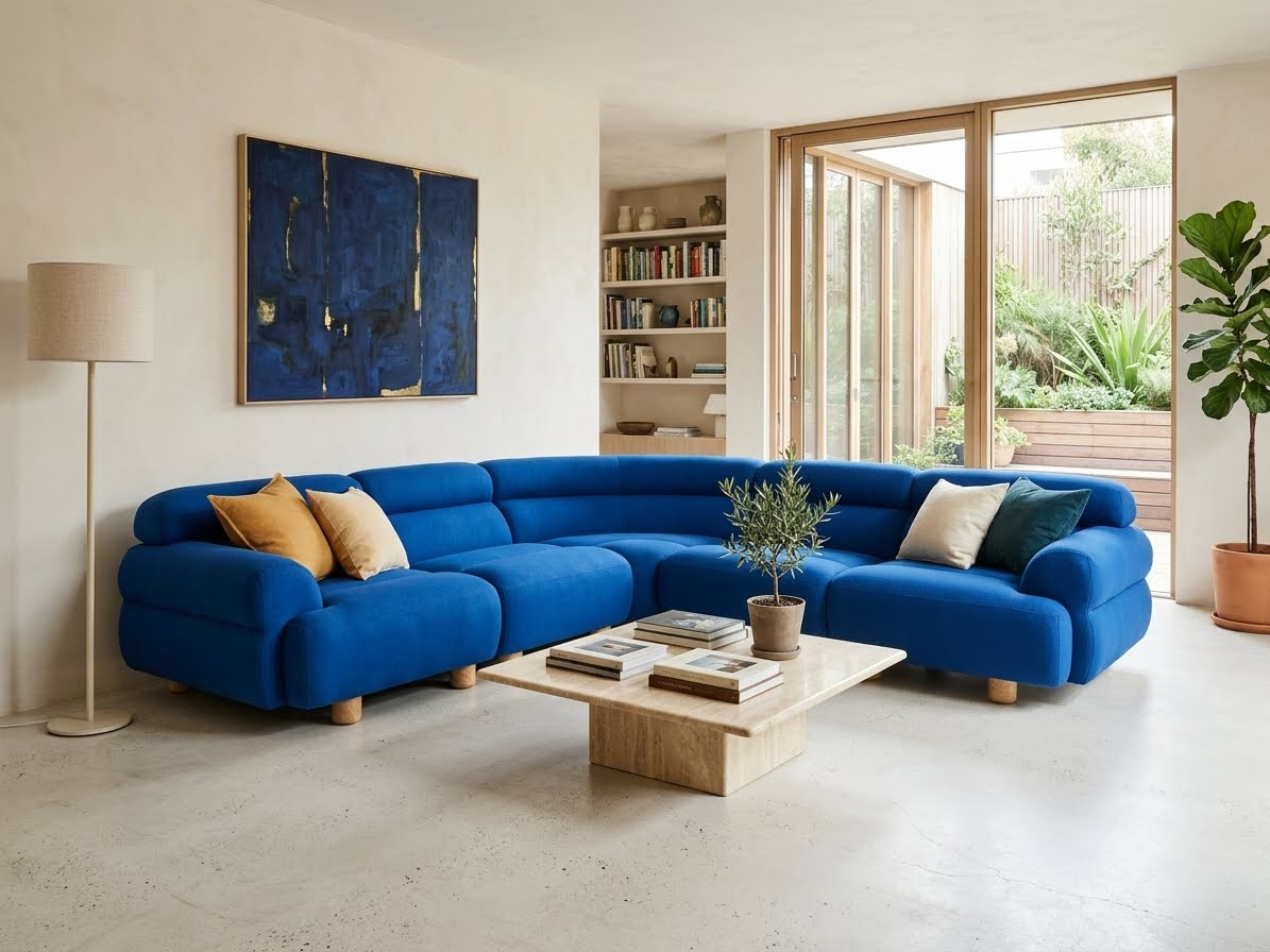 Jardan Valley Sofa Replica | Custom Organic Shaped Cloud Sectional Couch