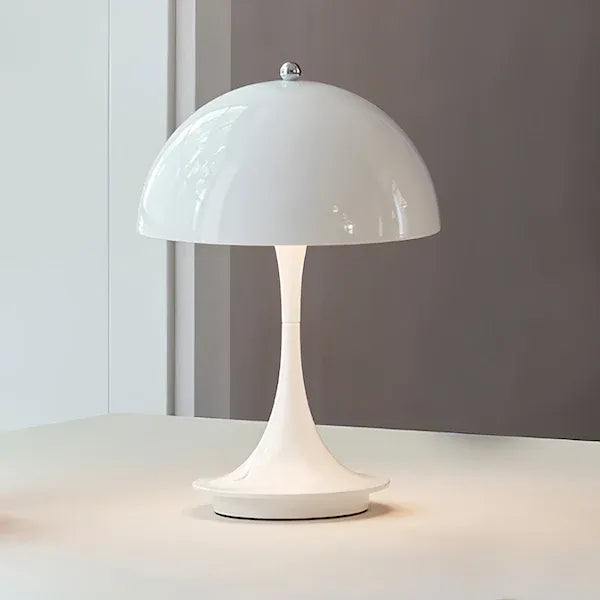 Modern White Mushroom Small Table Lamp for bedroom decor