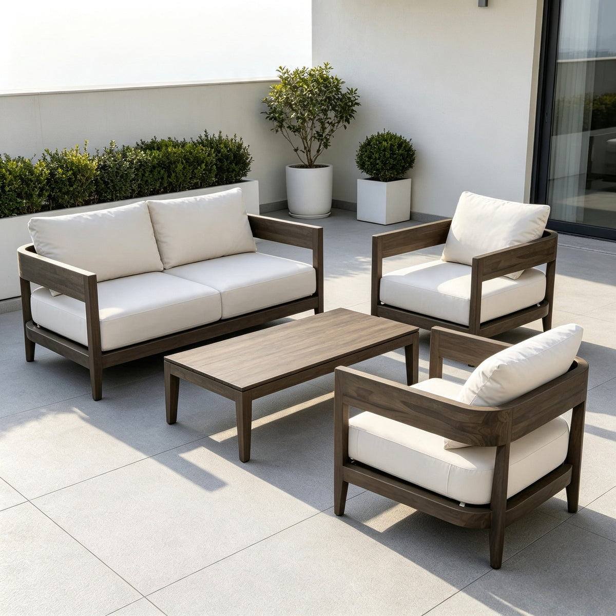 Otranto Teak Outdoor Sofa