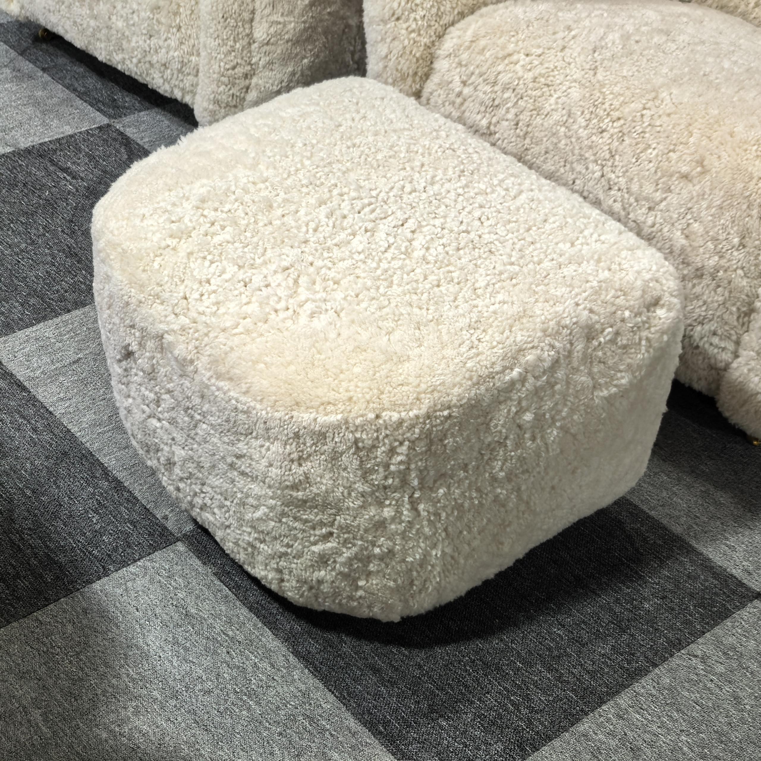 Yeti Armchair in Natural Sheepskin