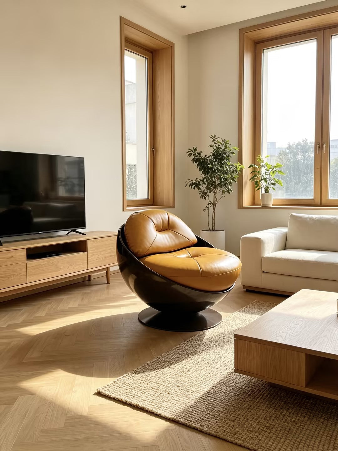 Mid-Century Space Age Esfera Armchair