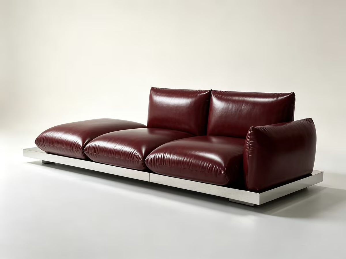 Le Mura Modular Leather Sofa
