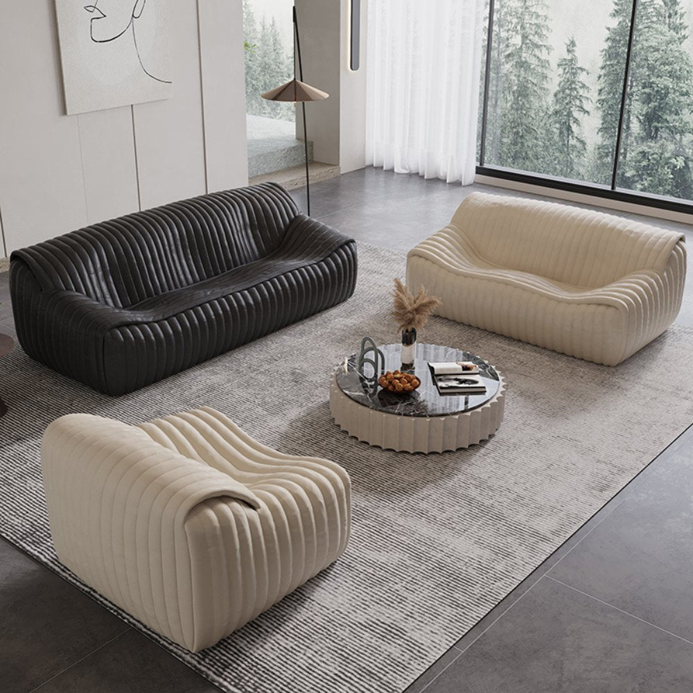 Sophisticated Cinna Sandra sofa, blending aesthetics with unparalleled comfort.