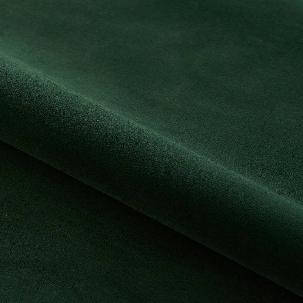 durable hunter green cotton velvet fabric