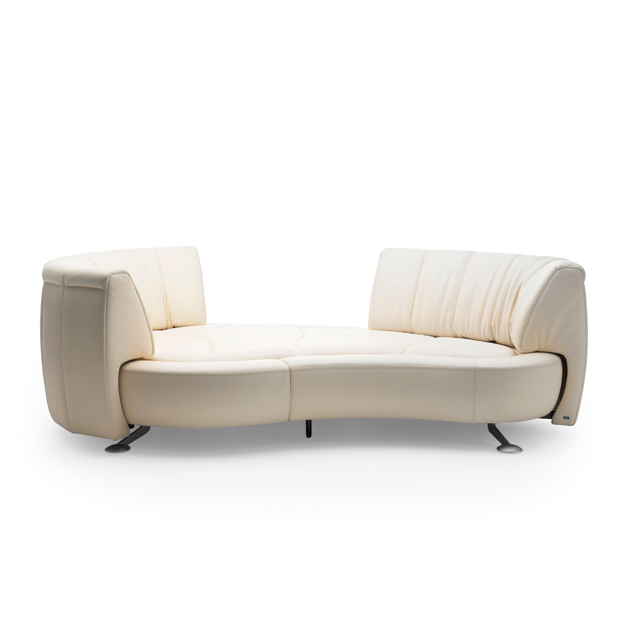 Elegant modern modular sofa, the DS-164 offers flexible configuration for any room layout.