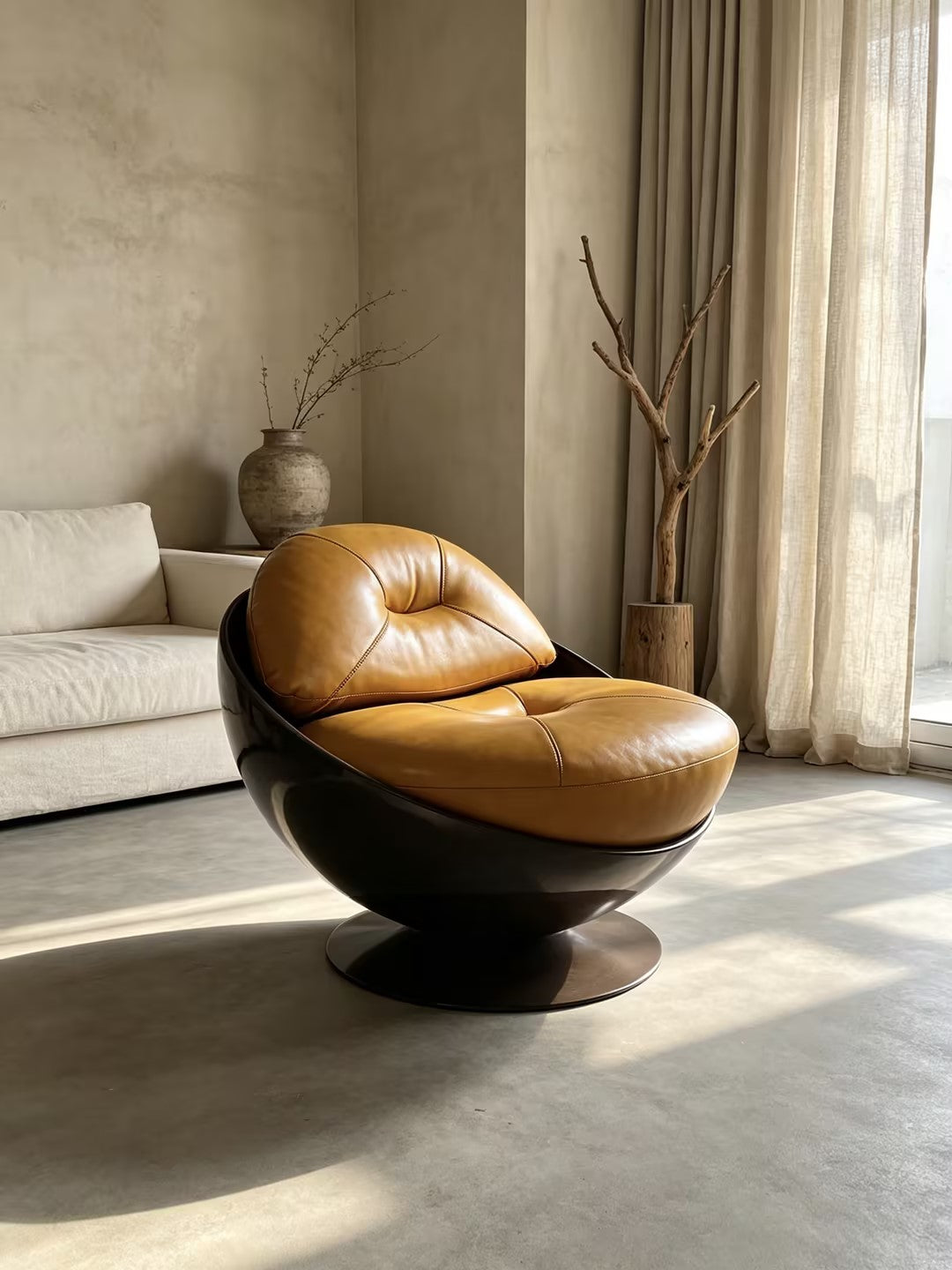Mid-Century Space Age Esfera Armchair