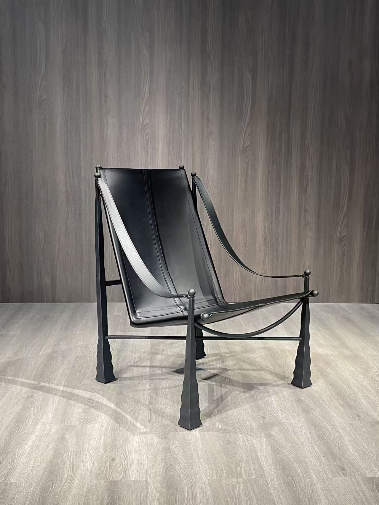 Cognac Lounge Chair by Vintara Design