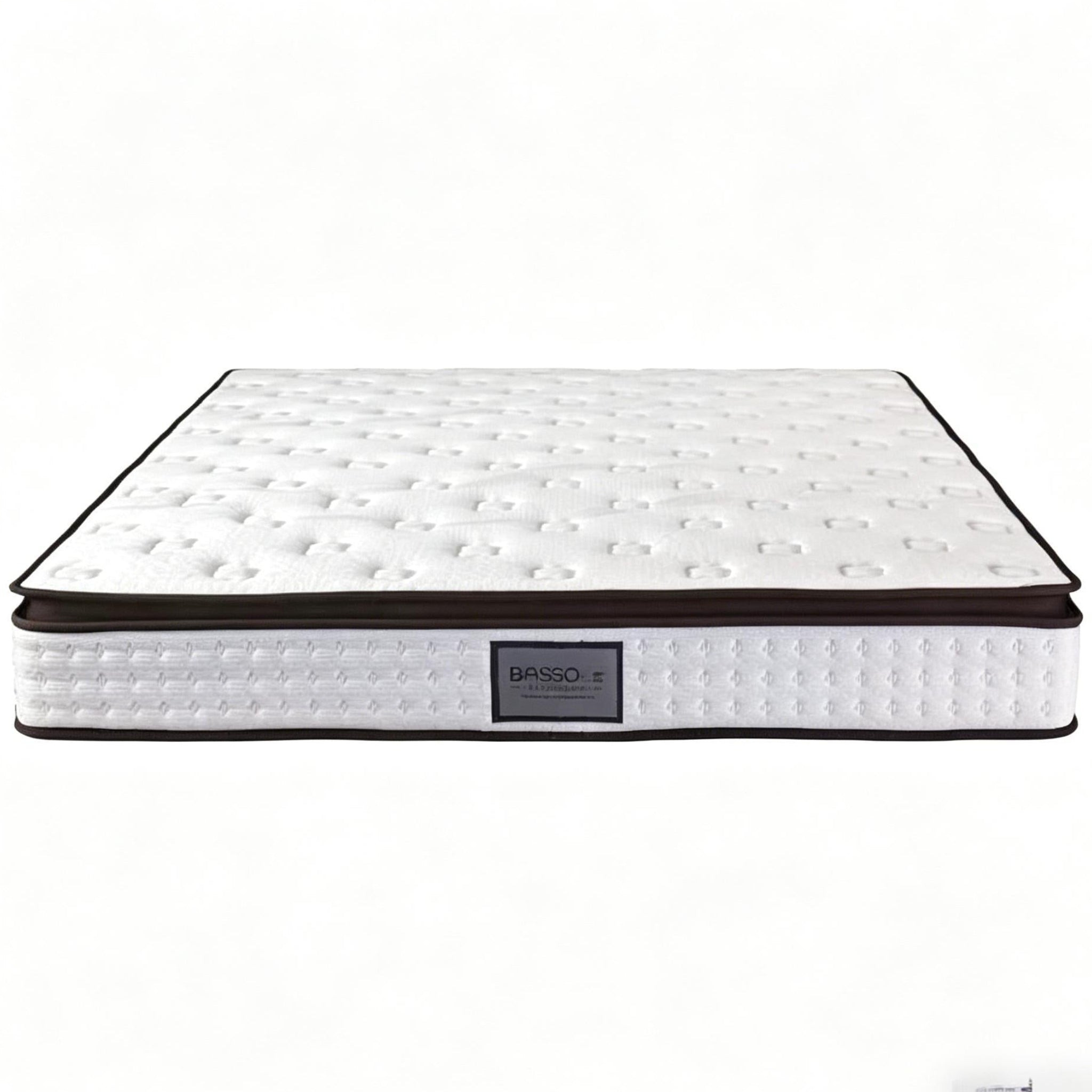 Medium-Firm Mattress with Single-Needle Three-Sided Quilting
