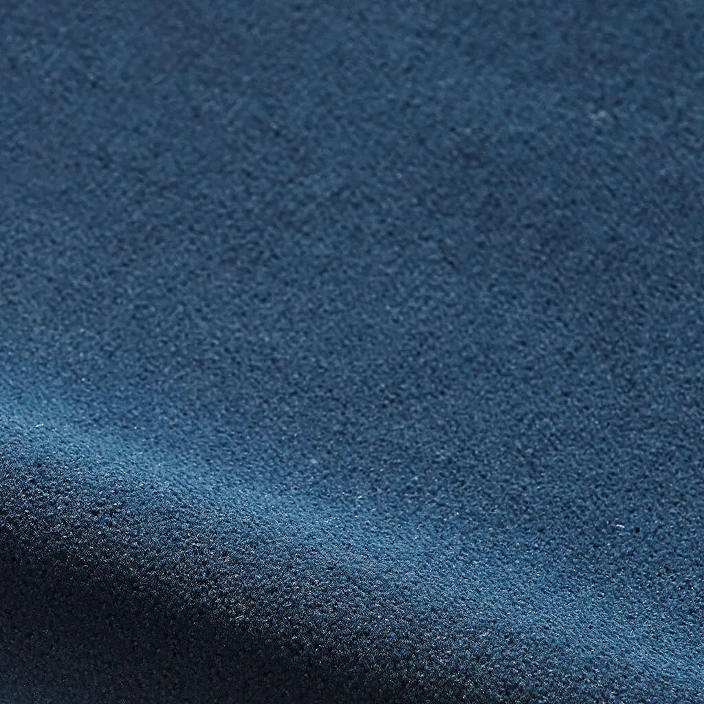 Elegant faux mohair upholstery for sophistication